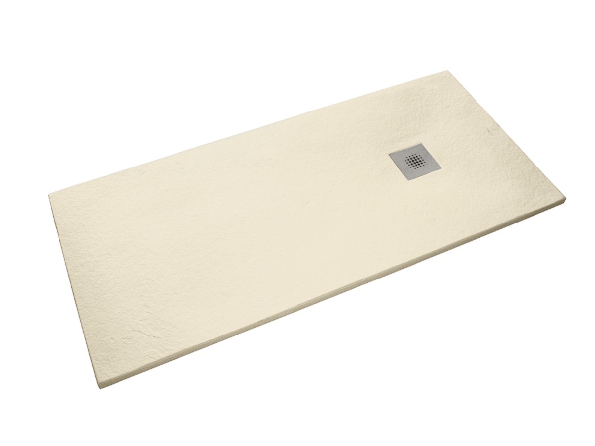 Sprchová vanička obdélníková Siko Stone 120x80 cm litý mramor natural SIKOSTONE12080SN