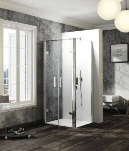 Sprchové dveře 100x200 cm Huppe Solva pure chrom lesklý ST4103.092.322