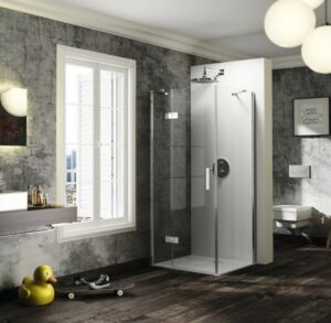 Sprchové dveře 100x200 cm levá Huppe Solva pure chrom lesklý ST0609.092.322