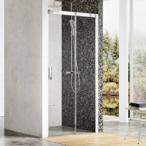 Sprchové dveře 110x195 cm pravá Ravak Matrix chrom lesklý 0WPD0C00Z1