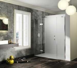 Sprchové dveře 140x200 cm levá Huppe Solva pure chrom lesklý ST1404.092.322