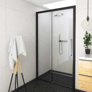 Sprchové dveře 150x205 cm levá Roth Exclusive Line černá matná 564-150000L-05-02