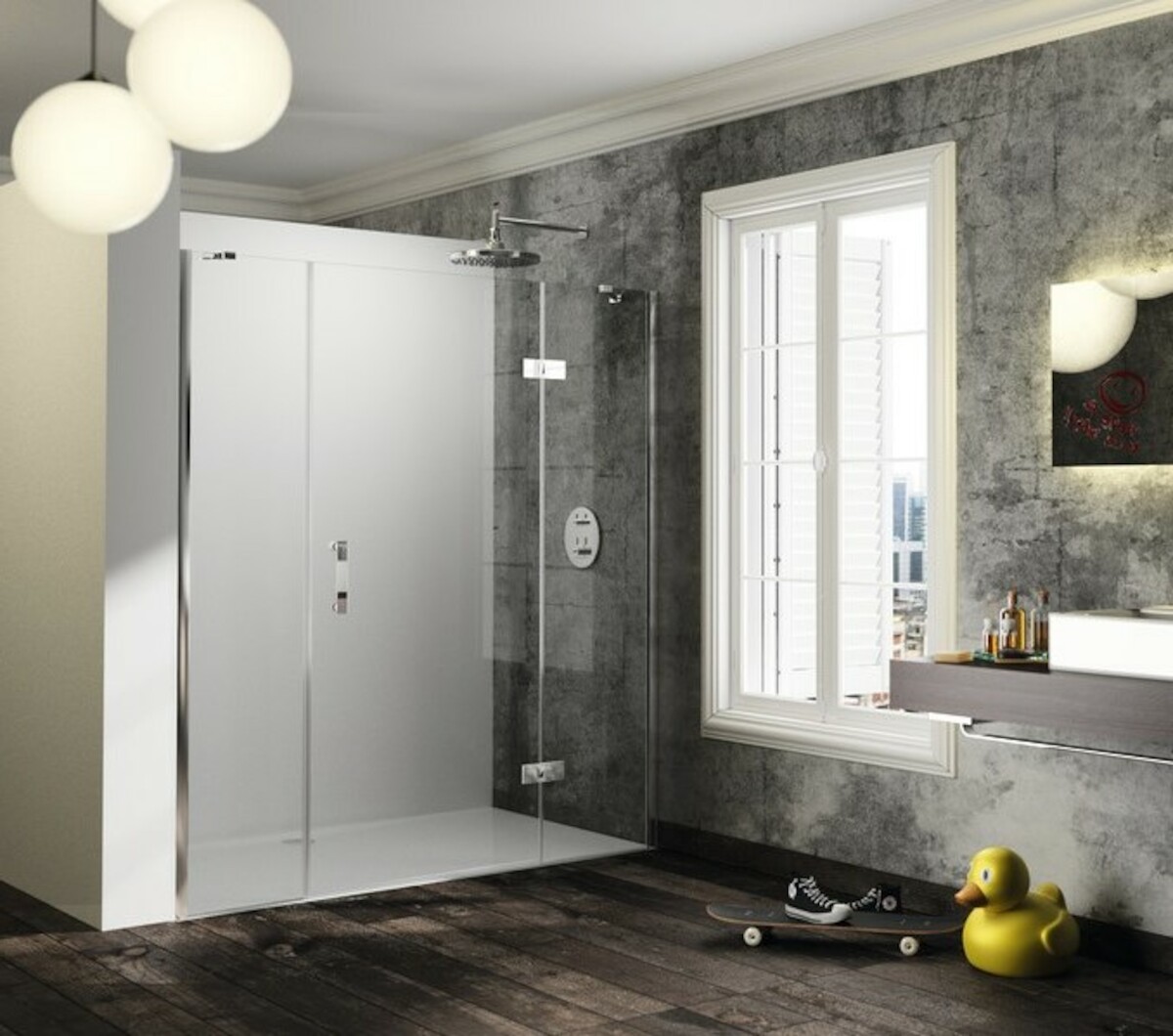 Sprchové dveře 170x200 cm pravá Huppe Solva pure chrom lesklý ST1507.092.322