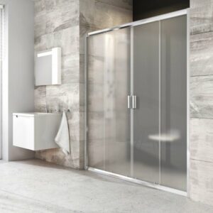 Sprchové dveře 190x190 cm Ravak Blix bílá 0YVL0100Z1