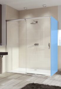 Sprchové dveře 90x200 cm levá Huppe Aura elegance chrom lesklý 401411.092.322