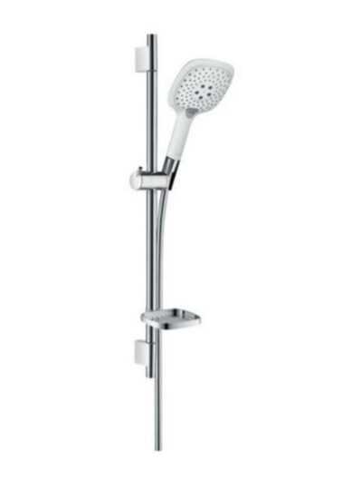 Sprchový set Hansgrohe Raindance Select E s mýdlenkou bílá/chrom 27856400
