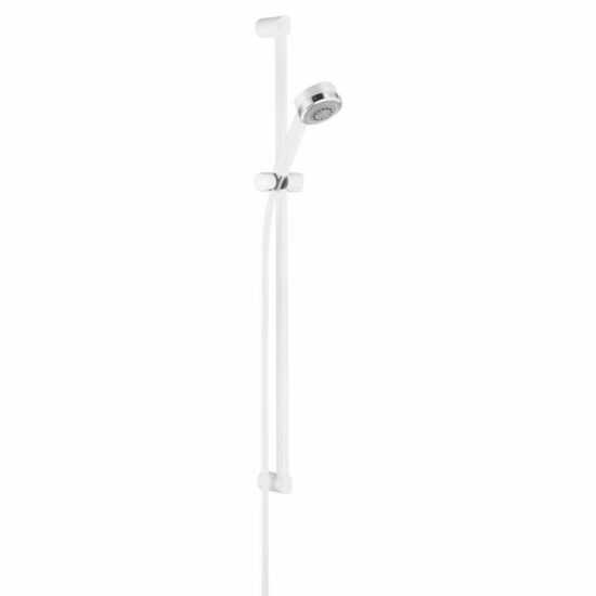 Sprchový set KLUDI ZENTA na stěnu bílá/chrom 6085091-00
