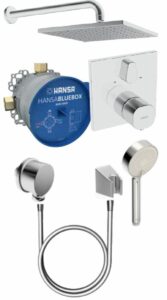 Sprchový systém Hansa BLUEBOX včetně podomítkového tělesa chrom 89950000
