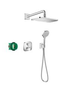 Sprchový systém Hansgrohe Croma E pod omítku s termostatickou baterií chrom 27953000