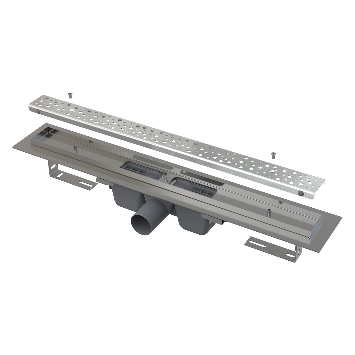 Sprchový žlab Alcaplast 55 cm nerez lesk APZ11-550L