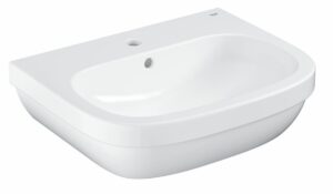 Umyvadlo Grohe Euro Ceramic 60x48 cm alpská bílá otvor pro baterii uprostřed 39335000