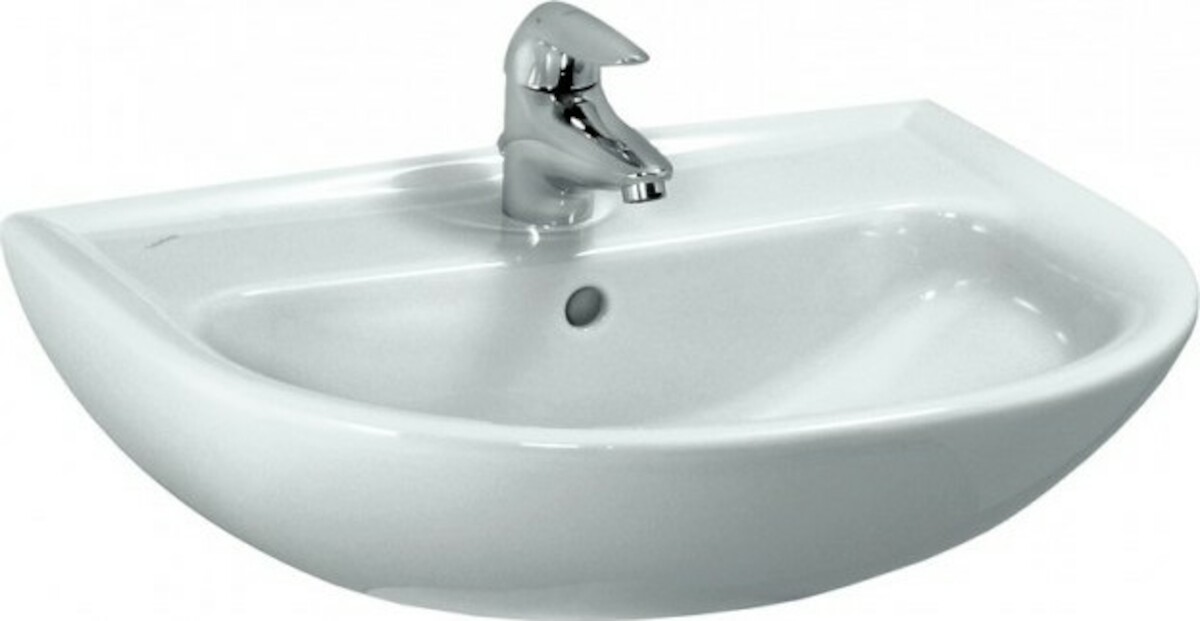 Umyvadlo Laufen Pro 65x50 cm otvor pro baterii uprostřed H8109530001041