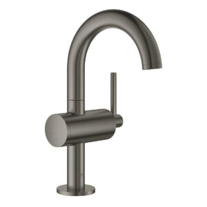 Umyvadlová baterie Grohe Atrio s clic-clacem kartáčovaný Hard Graphite 32043AL3