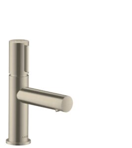 Umyvadlová baterie Hansgrohe Axor Uno s neuzavíratelným vtokem kartáčovaný nikl 45015820