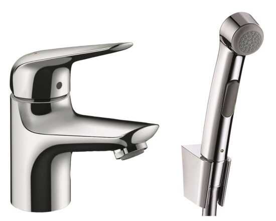 Umyvadlová baterie Hansgrohe HG288 s bidetovou sprškou chrom SIKOBHGN232