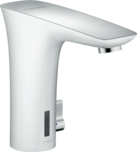 Umyvadlová baterie Hansgrohe PuraVida se senzorem bílá/chrom 15170400