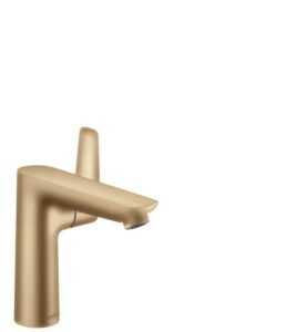 Umyvadlová baterie Hansgrohe Talis E s výpustí kartáčovaný bronz 71754140