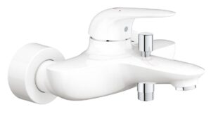 Vanová baterie Grohe Eurostyle New s výpustí Moon White / chrom 23726LS3