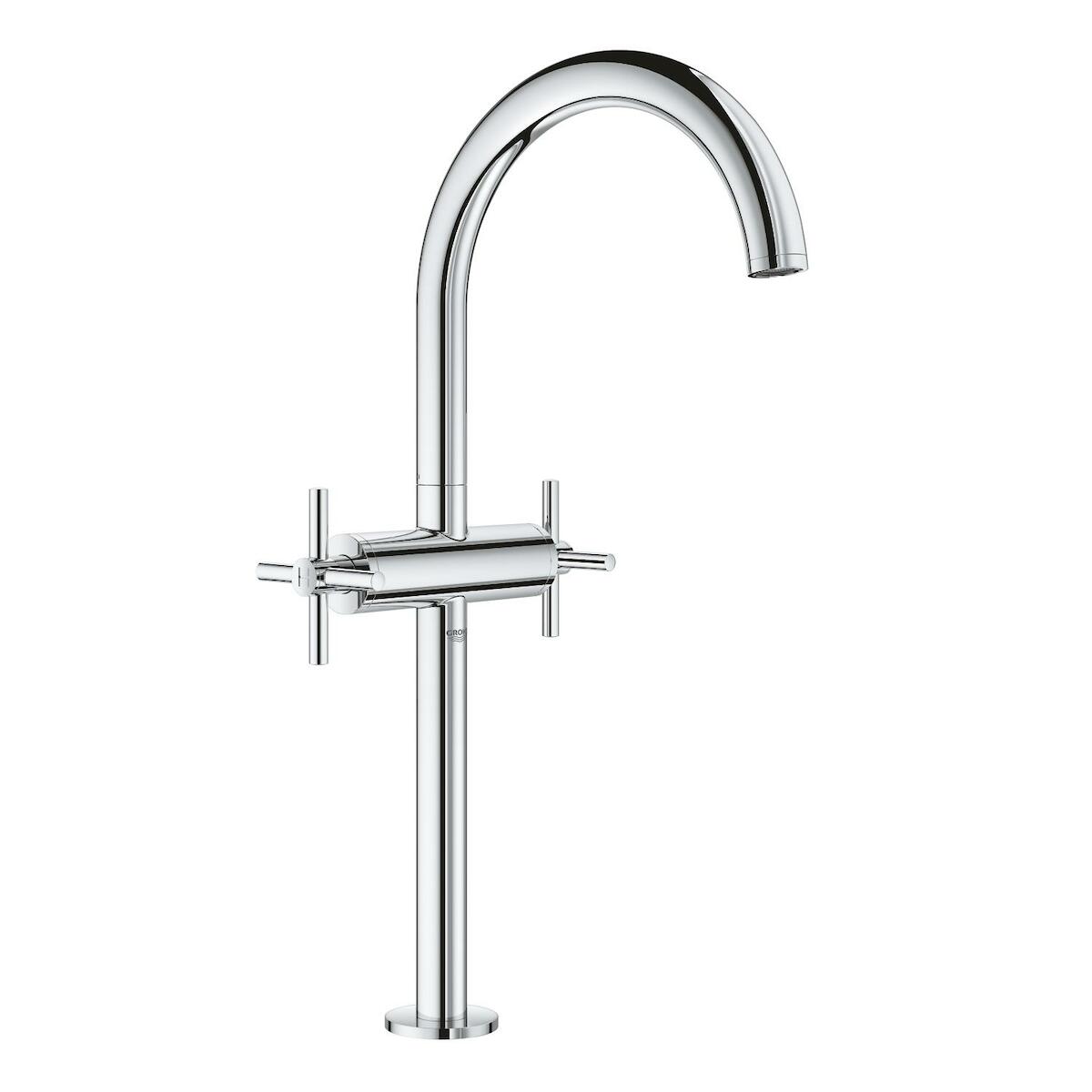Vysoká umyvadlová baterie Grohe Atrio s výpustí chrom 21044003