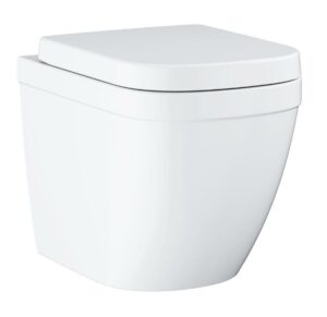 Wc s prkénkem softclose stojící Grohe Euro Ceramic alpská bílá zadní odpad 39839000