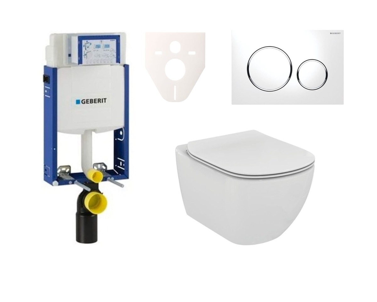 Závěsný set WC Ideal Standard TESI rimless