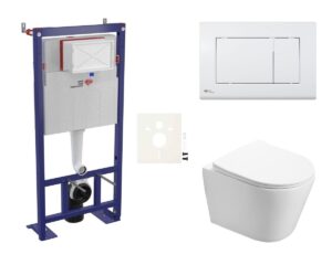 Závěsný wc set do lehkých stěn / předstěnová SAT Infinitio SIKOSSIN20