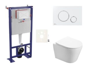 Závěsný wc set do lehkých stěn / předstěnová SAT Infinitio SIKOSSIN70