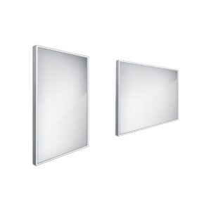 Zrcadlo bez vypínače Nimco 70x50 cm hliník ZP 13001