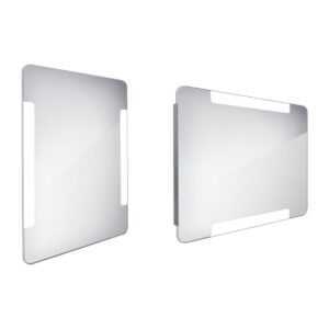 Zrcadlo bez vypínače Nimco 80x60 cm hliník ZP 18002