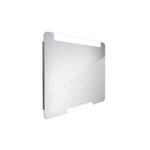 Zrcadlo bez vypínače Nimco 80x70 cm hliník ZP 22003