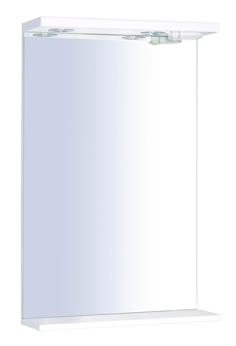 Zrcadlo s osvětlením Keramia Pro 50x80 cm bílá PROZRCK50IP